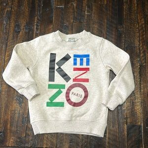 Like New Kenzo kids swearshirt